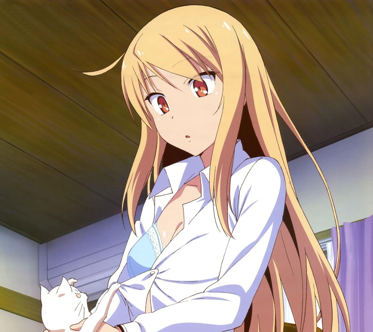 Mashiro Shiina android wallpaper 1440x1280