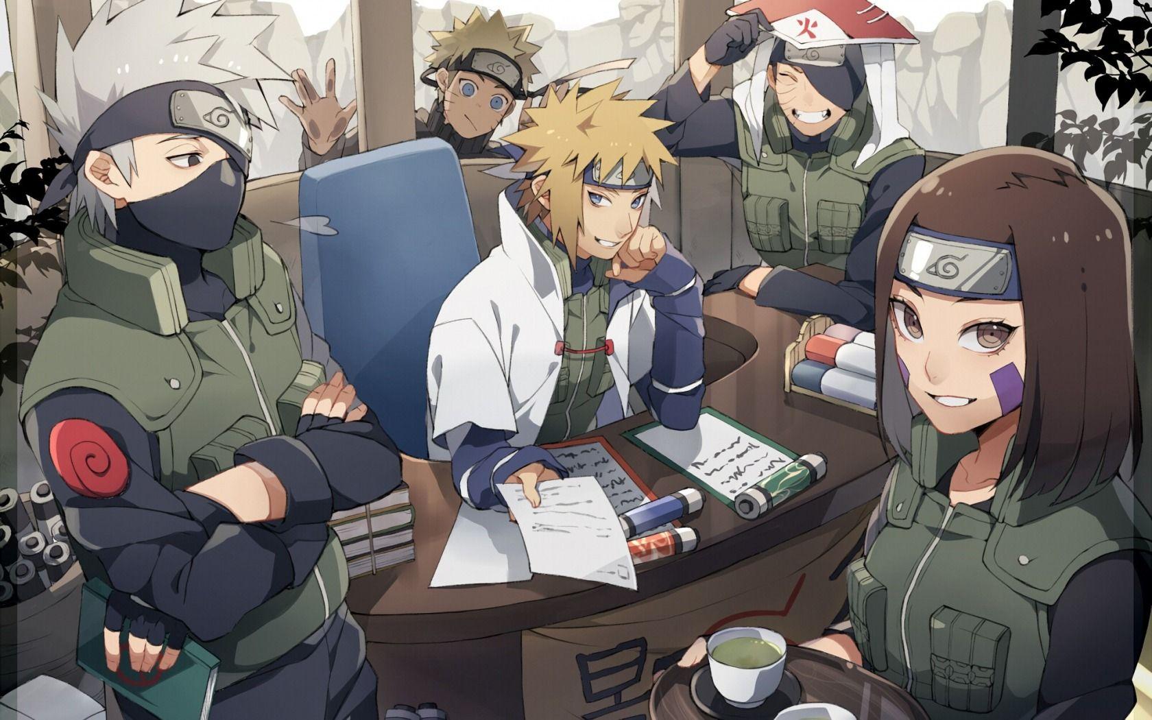 Download wallpaper game, anime, ninja, Rin, Uchiha, manga, hokage