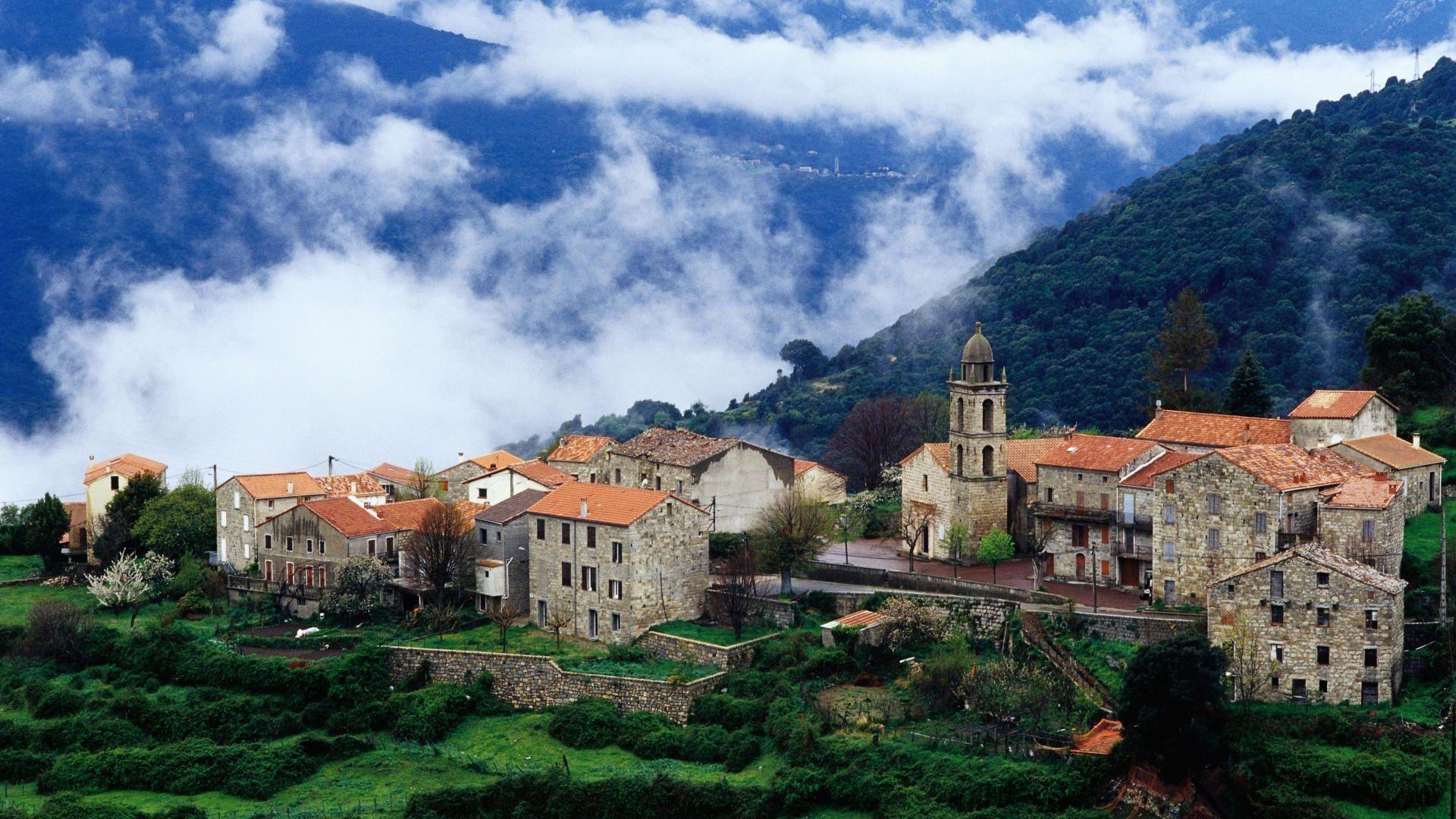 Village In Corsica