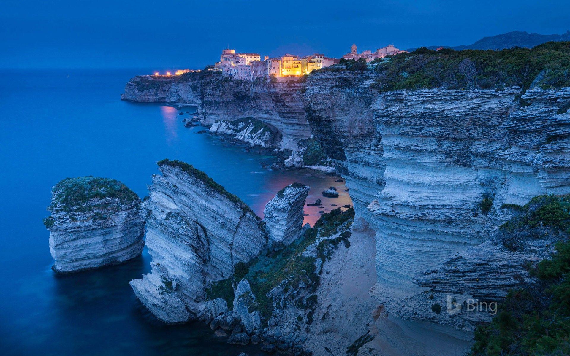 Bonifacio On The Island Of Corsica, France (© Hemis Alamy)
