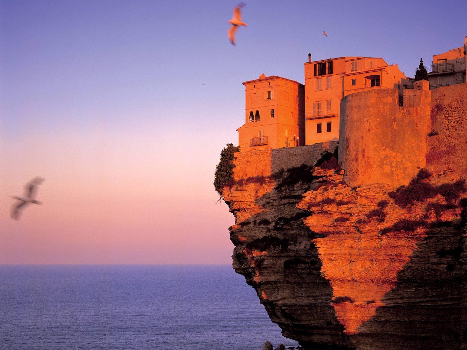 Bonifacio Fortress Corsica France. places & spaces