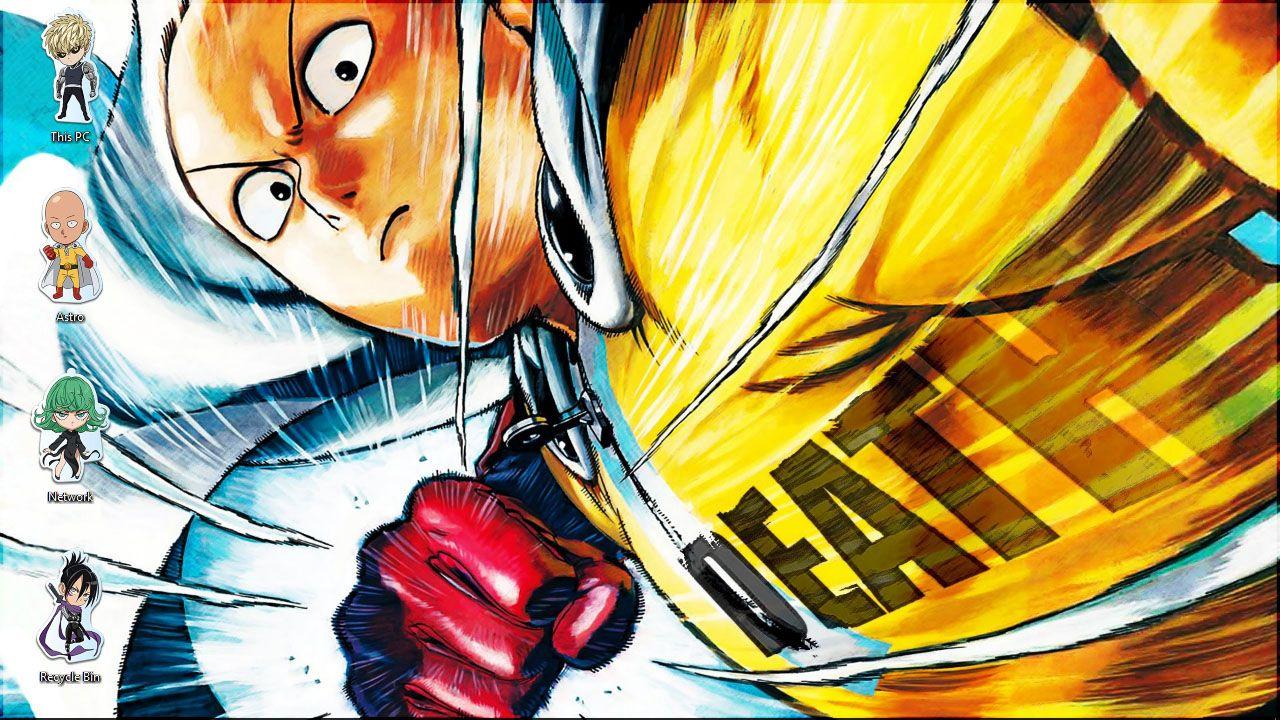 One Punch Man Theme For Windows 10