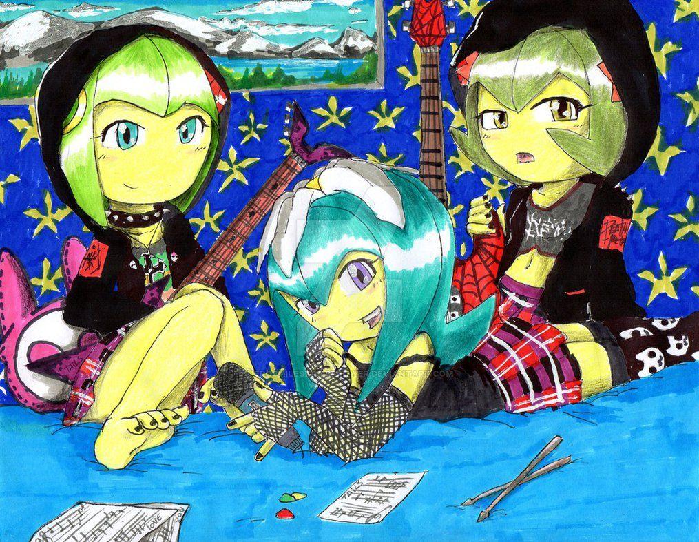 Cosmo, Galaxina And Daisy By EROS ARISTOTELES ART