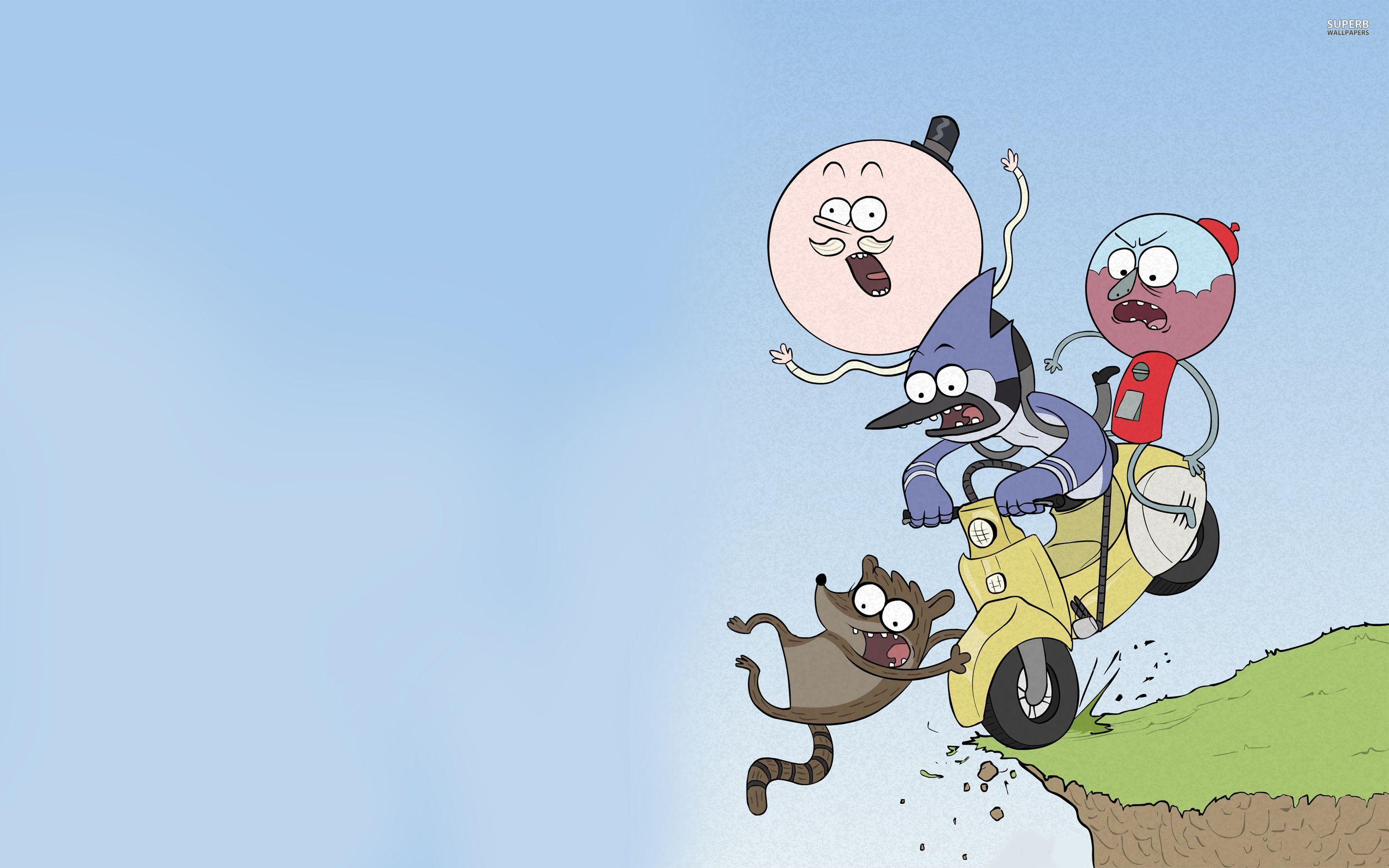 regular show muscle man wallpaper