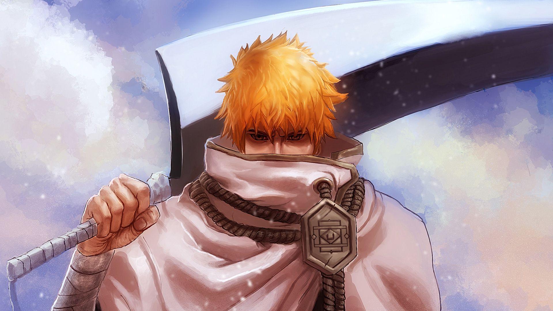 Download Ichigo Kurosaki as the iconic protagonist of Bleach anime  Wallpaper