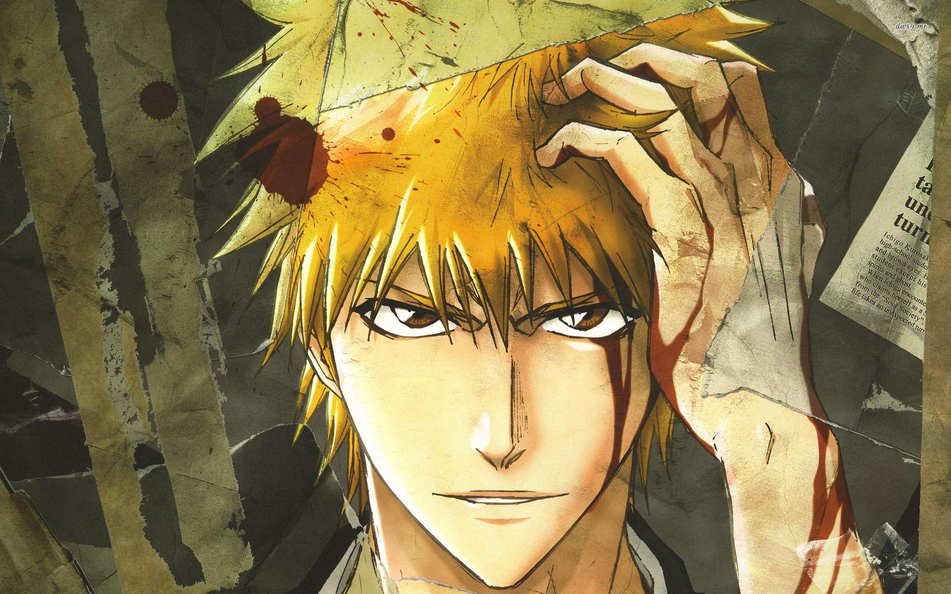 Download Ichigo Kurosaki as the iconic protagonist of Bleach anime  Wallpaper