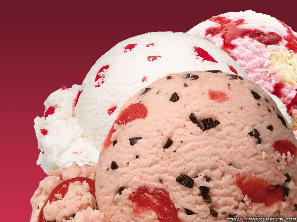 Nice Vanilla Punch Strawberry Ice Cream Wallpaper 1024×768