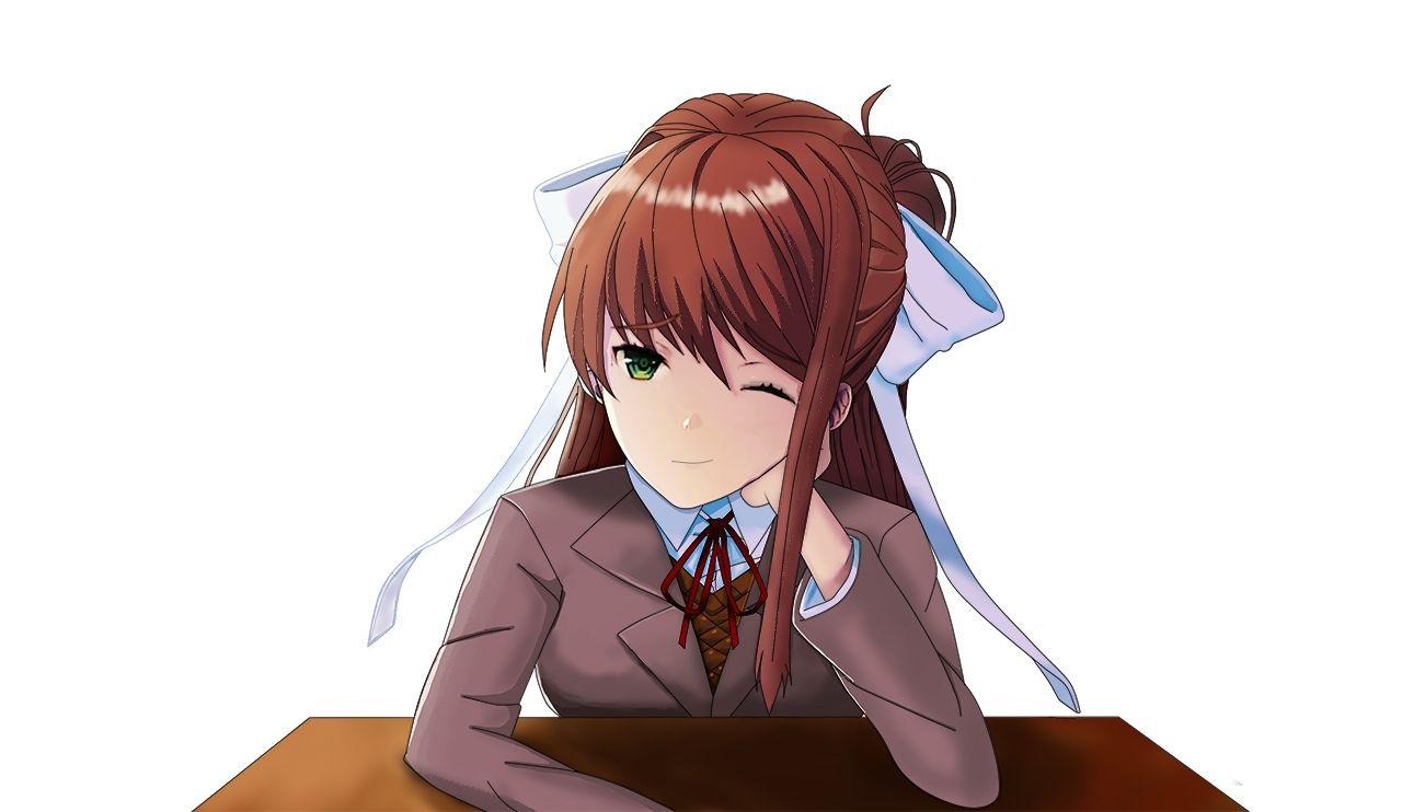Winking Facial Expressions · Issue · Monika After Story