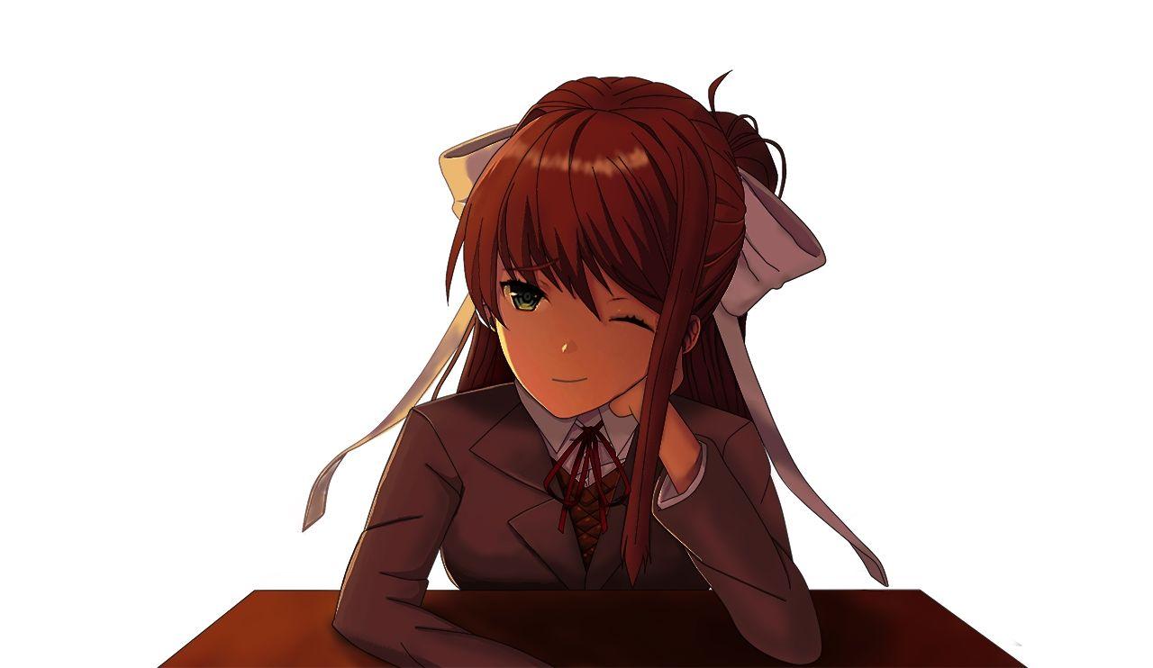 Winking Facial Expressions · Issue · Monika After Story