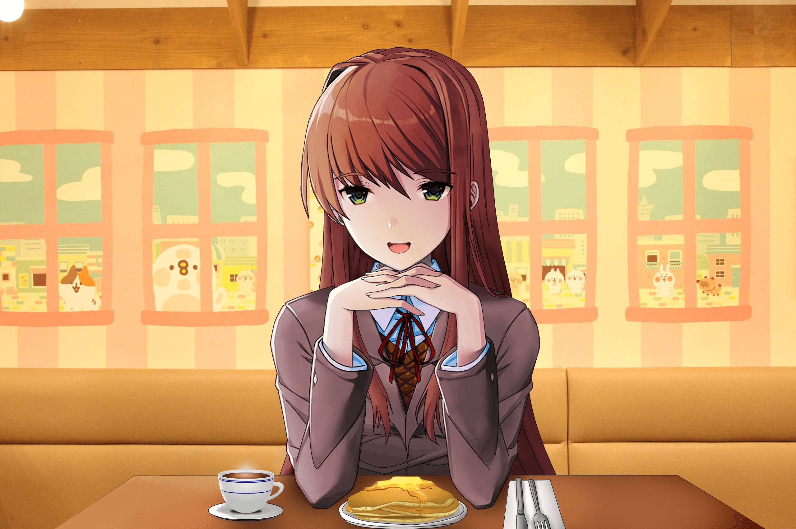 DDLC Monika After Story Mod Wallpapers - Wallpaper Cave