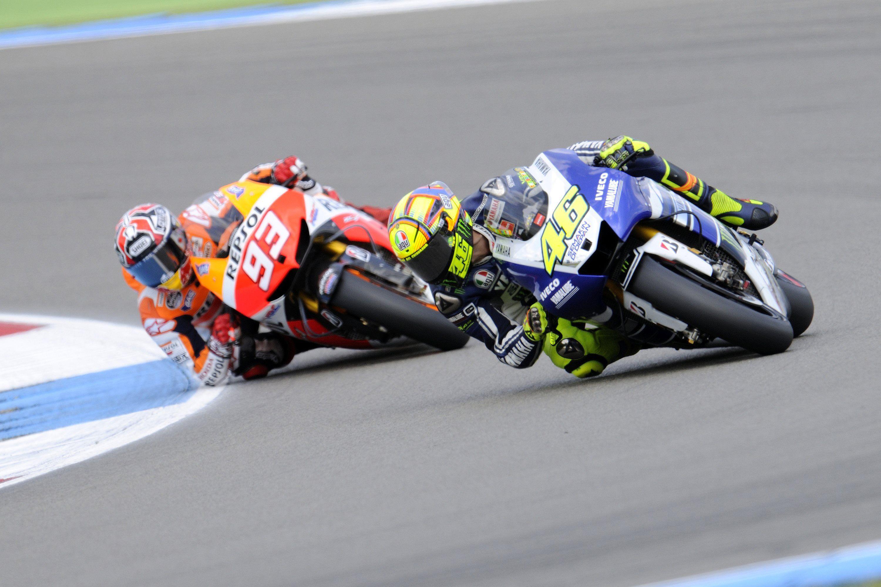 Valentino Rossi And Marc Marquez Wallpapers