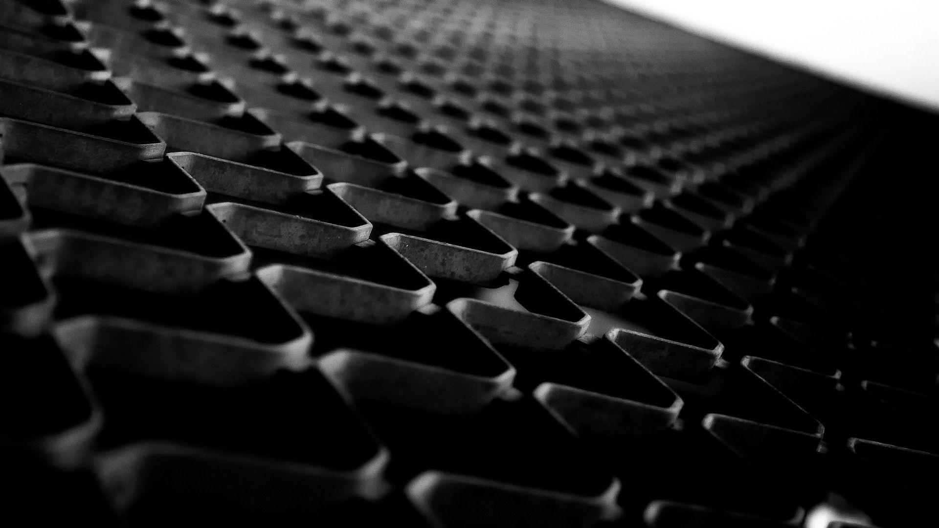 Metal patterns grid grayscale macro gates wallpaper. AllWallpaper