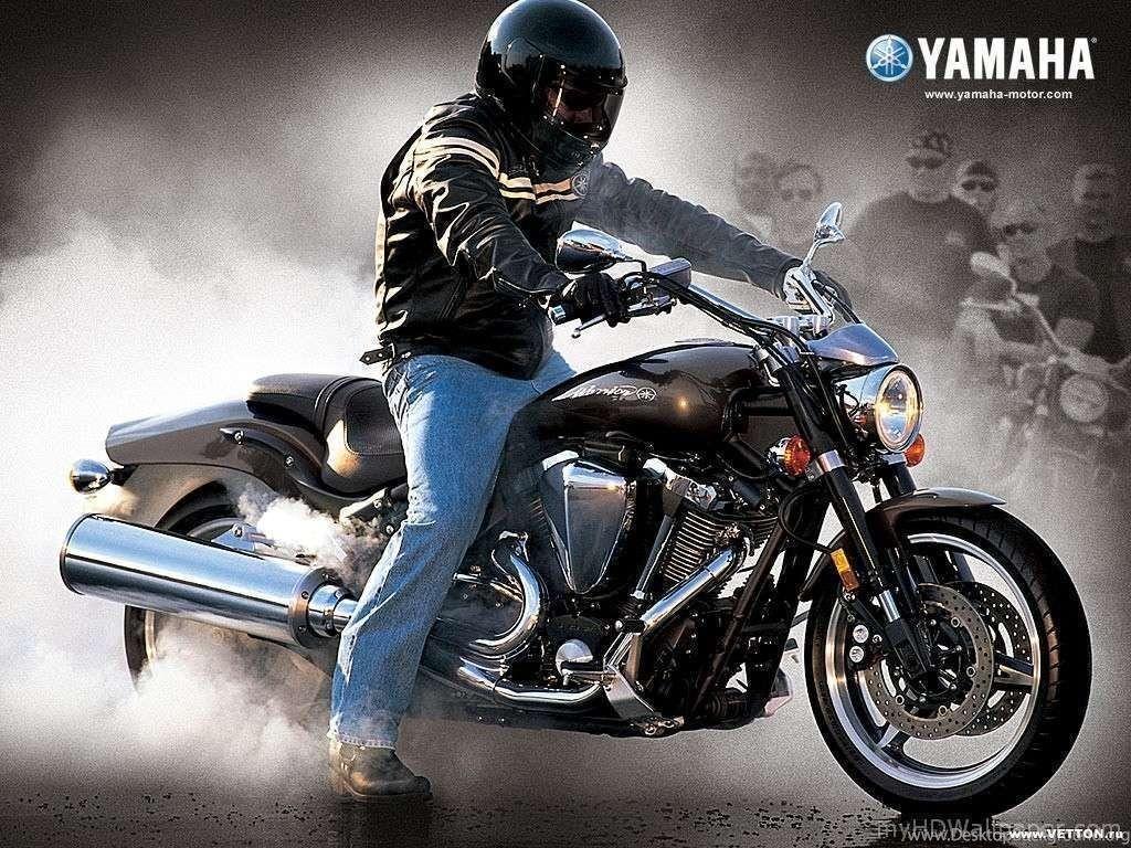 Yamaha Bike Burnout Wallpaper, HD Car Wallpaper Desktop Background