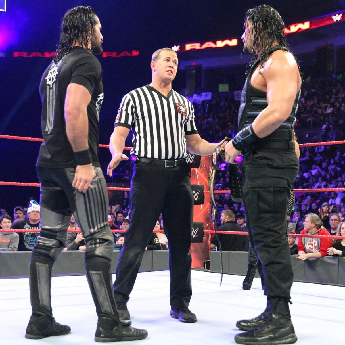 Roman Reigns & Seth Rollins vs. Kevin Owens & Chris Jericho: photo