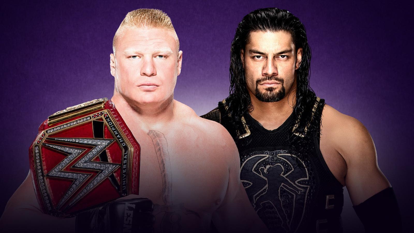 Universal Champion Brock Lesnar vs. Roman Reigns Prediction