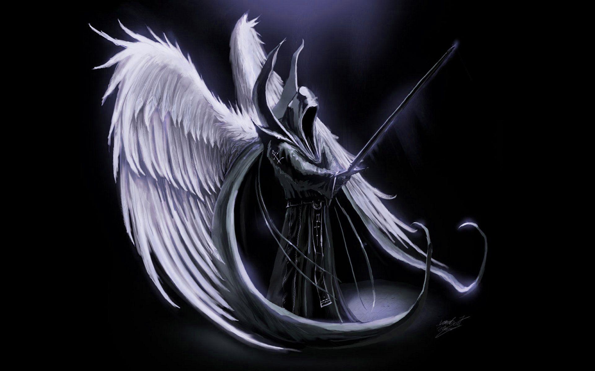 angels, death, dark, Diablo, Wing Commander, swords, Malthael