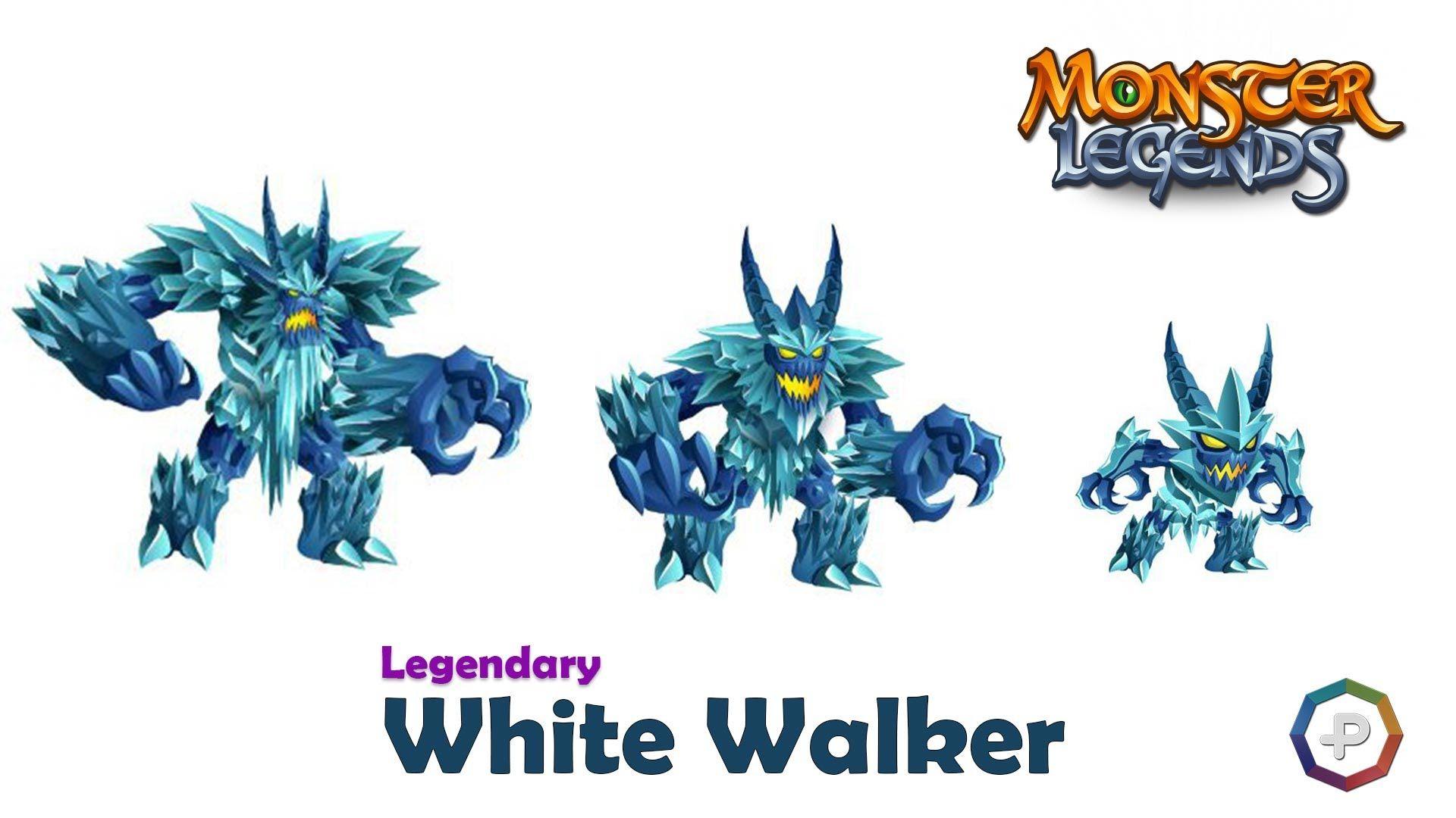 White legend. Monster Legends белый.