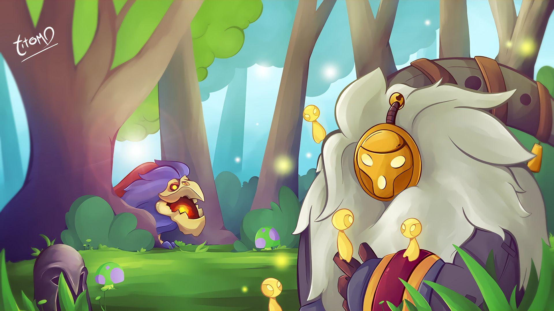 Monsters Wallpaper. HD Wallpaper & Artworks for League