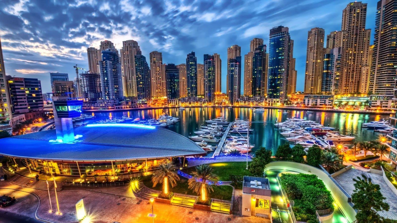 Dubai city HD wallpaper