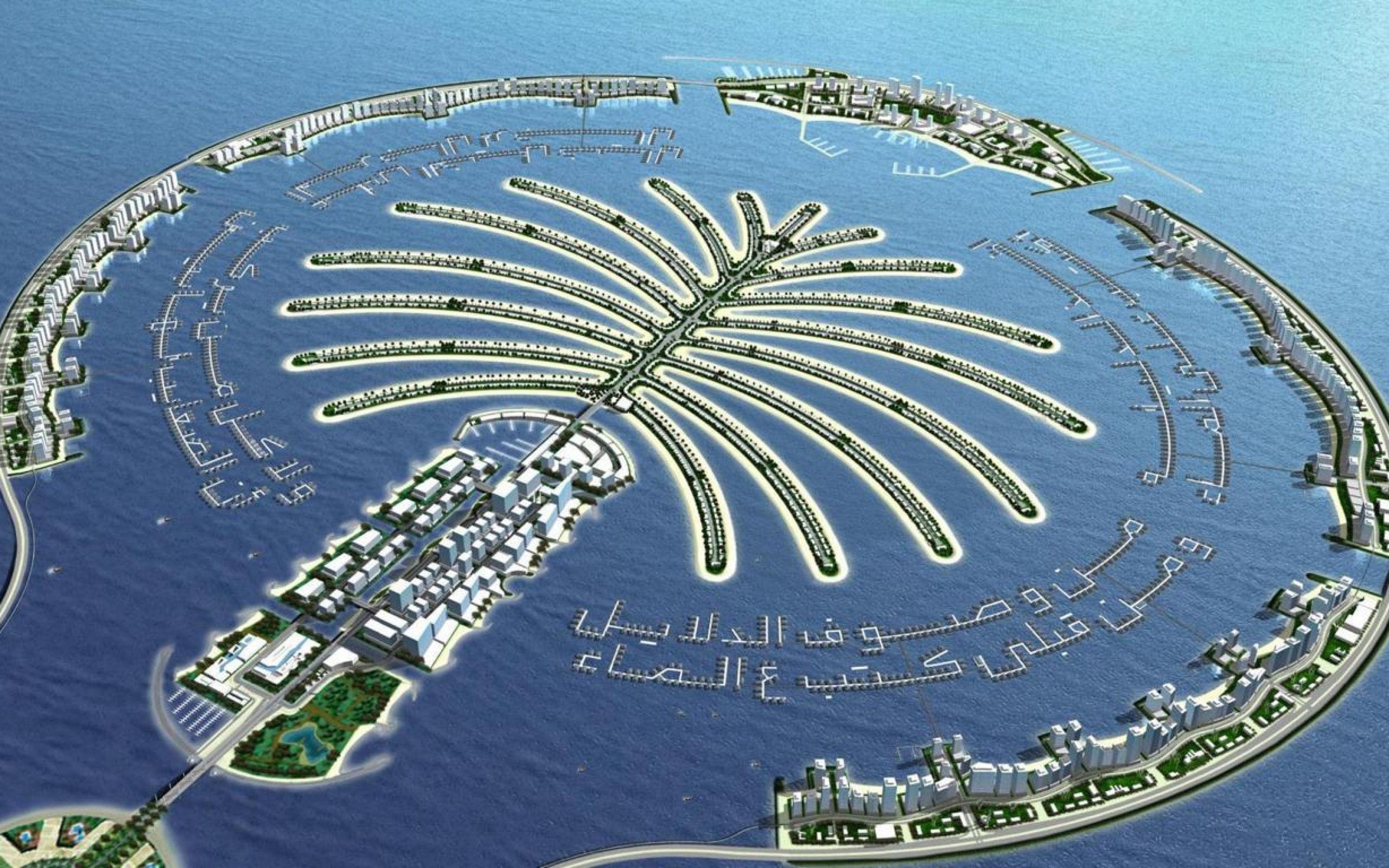 Palm Island Dubai City HD Wallpaper, Wallpaper13.com