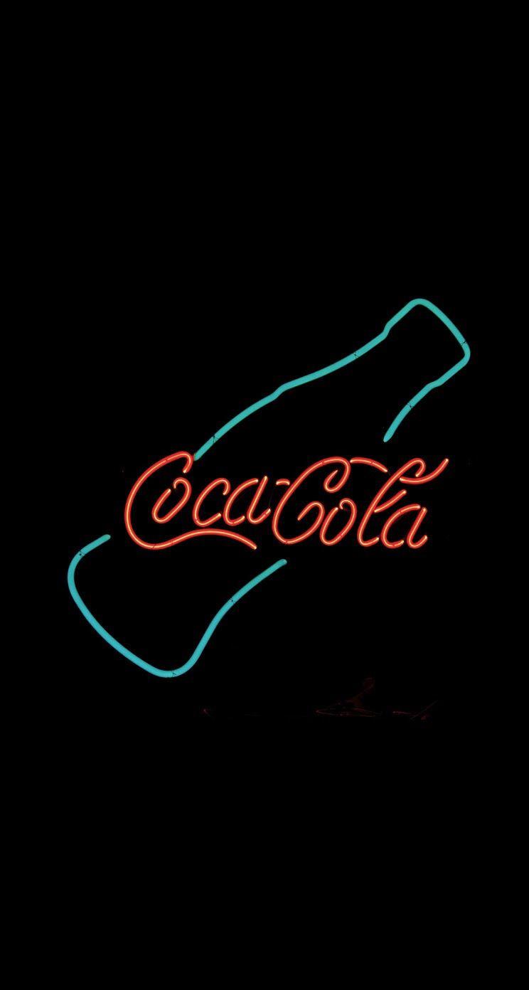 Coca Cola Neon Sign iPhone 6 Plus HD Wallpaper HD Download
