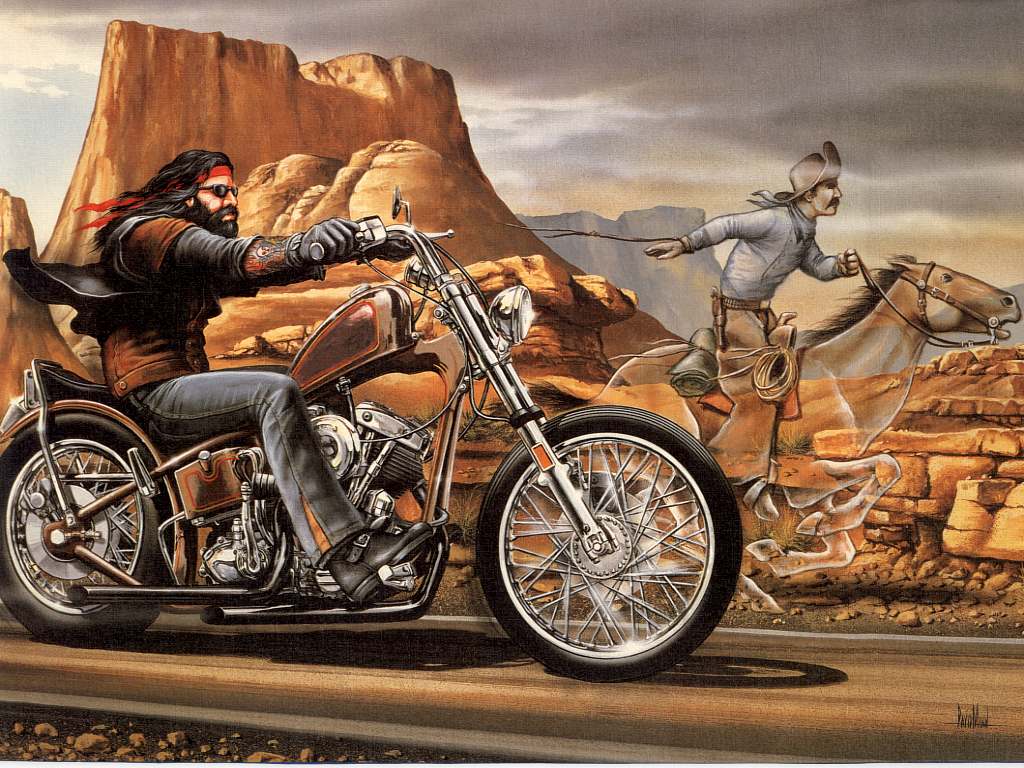 On the Throttle: David Mann's Popular Ghost Rider