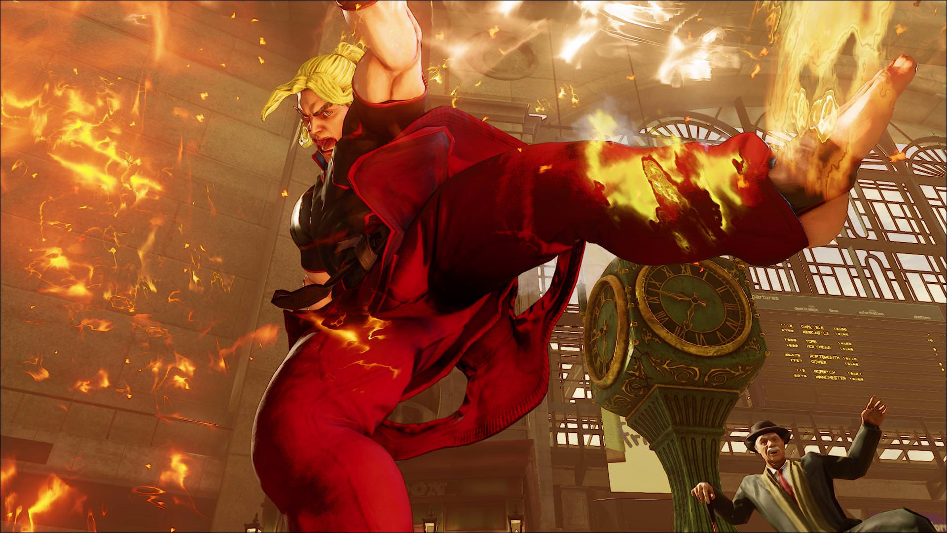 A new Look Ken Masters is Street Fighter V's Latest Fighter