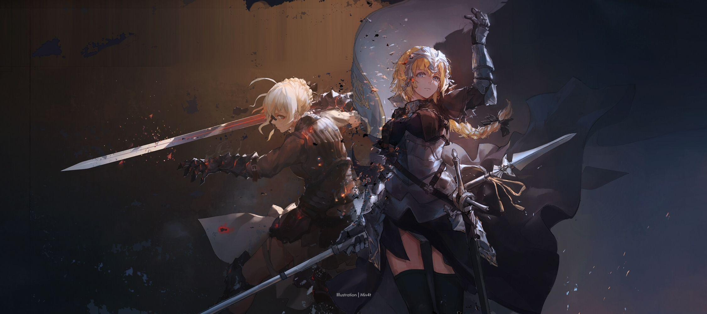 Wallpaper Fate Stay Night, Saber, Armored, Ruler, Fate Apocrypha