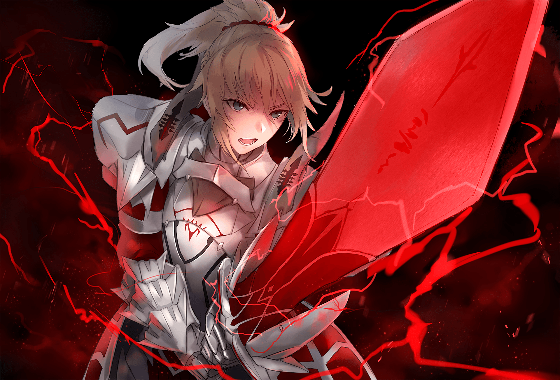 Anime Fate Apocrypha Mordred (Fate Apocrypha) Saber Of Red (Fate