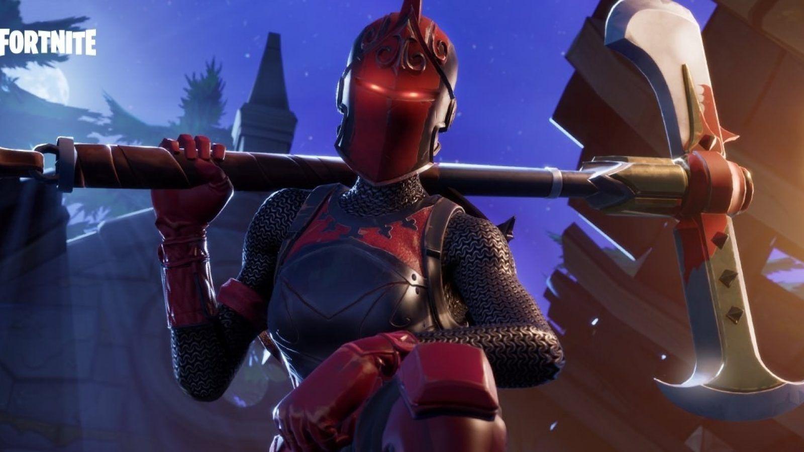 Fortnite To Re Release Rare 'Red Knight' Skin In Item Shop