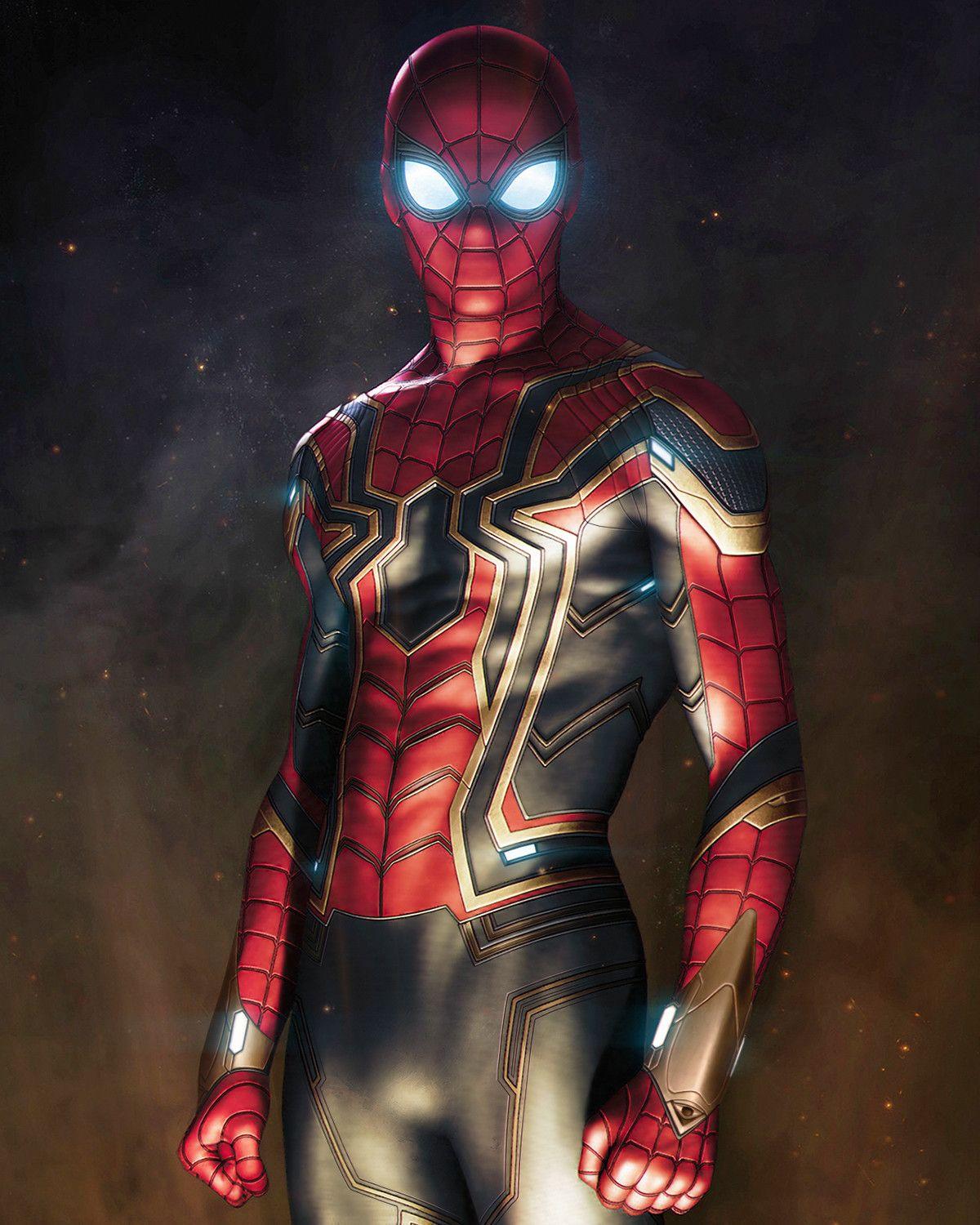 Sany Lebedev Spider Armor Avengers: Infinity War (fan art)