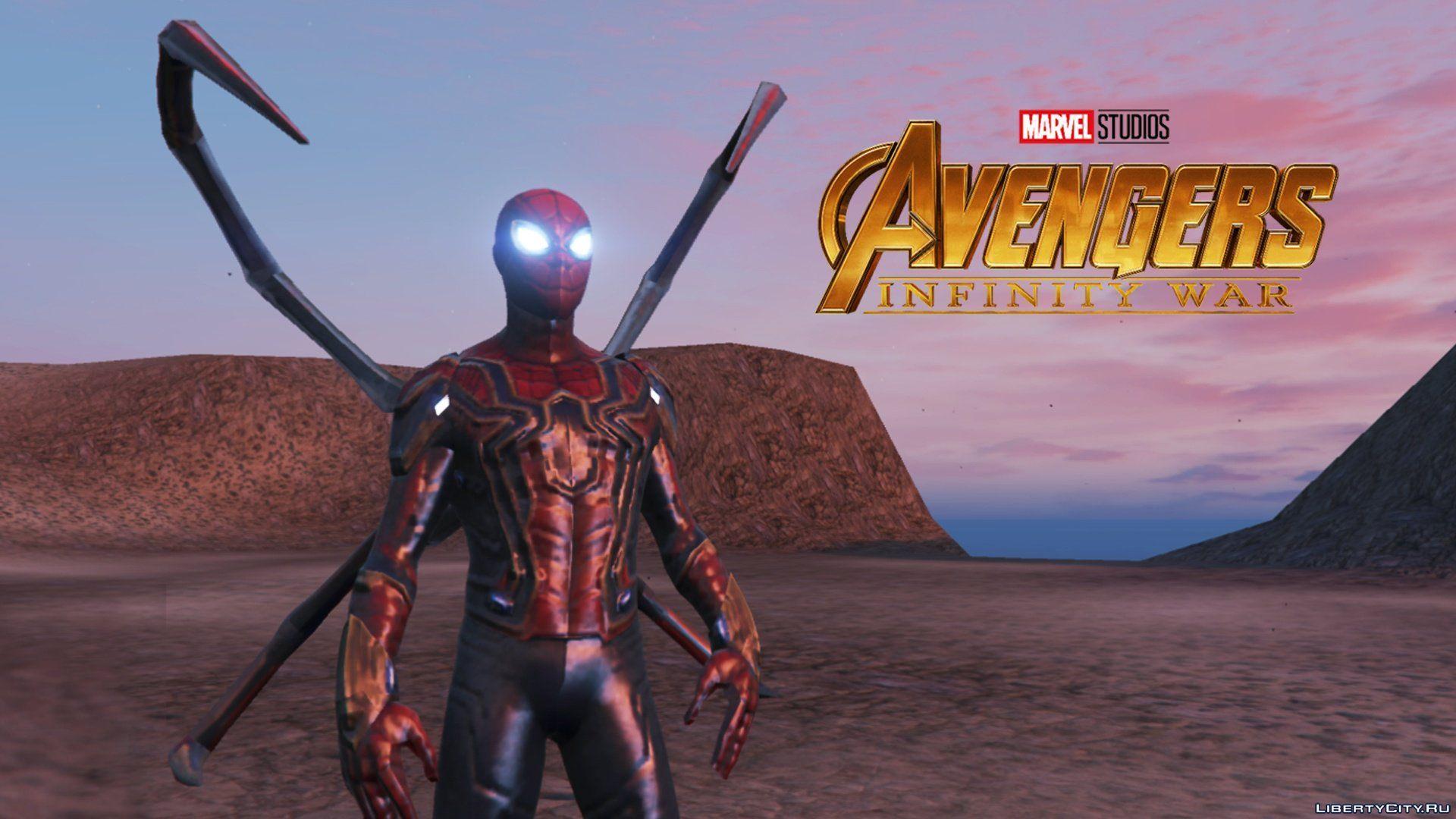 Iron Spider (Avengers Infinity War) [Emissive Add On] For GTA 5