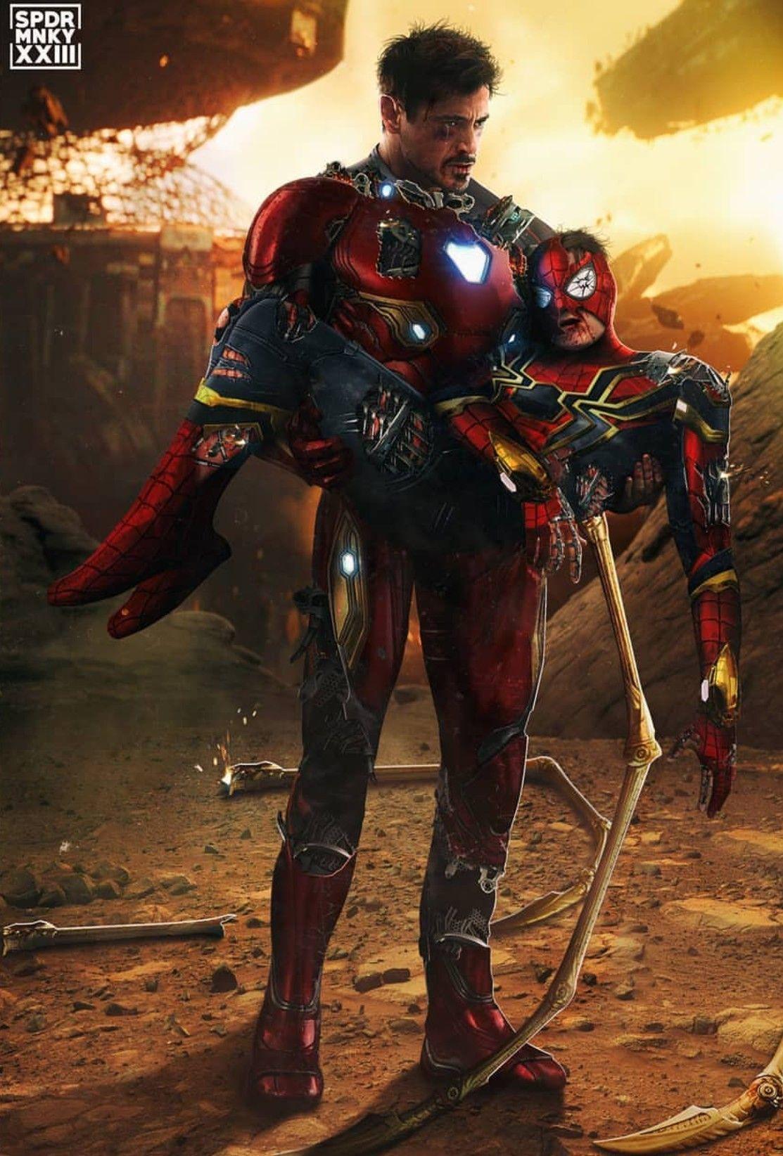 Iron Man And Spiderman Wallpaper