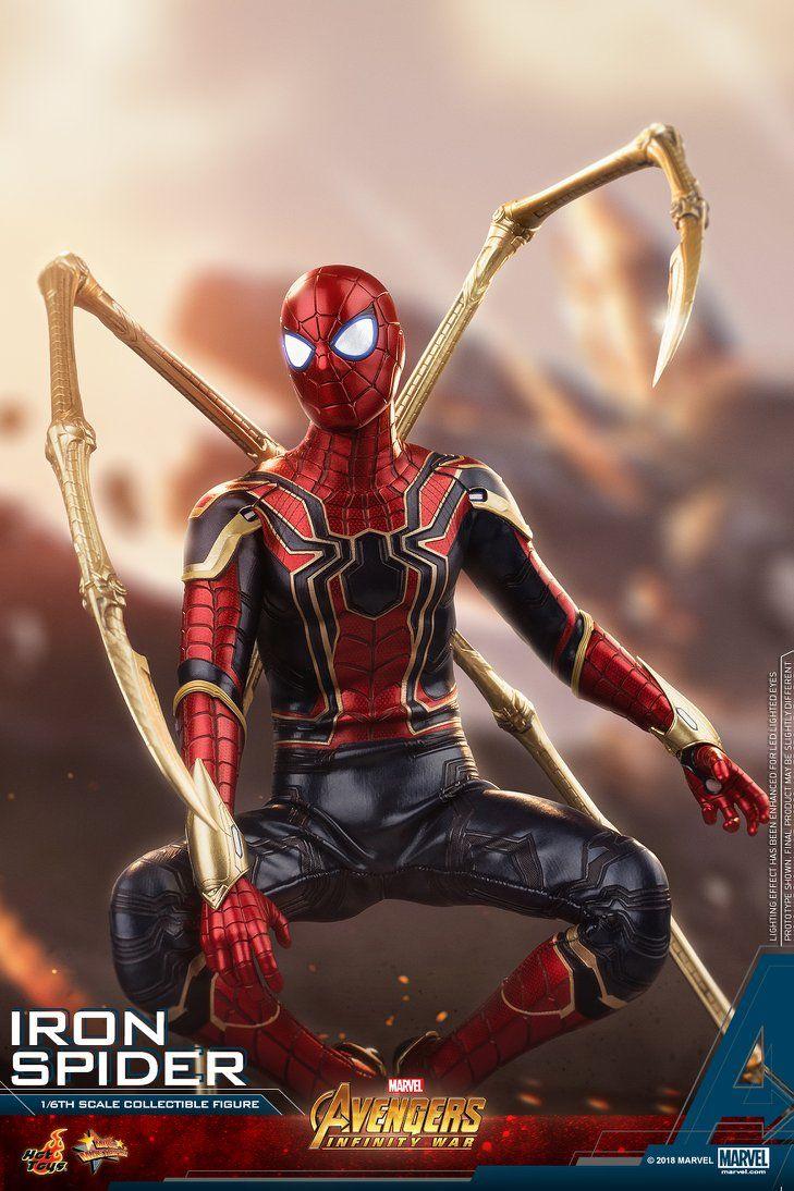 Hot Toys Infinity War Iron Spider 006
