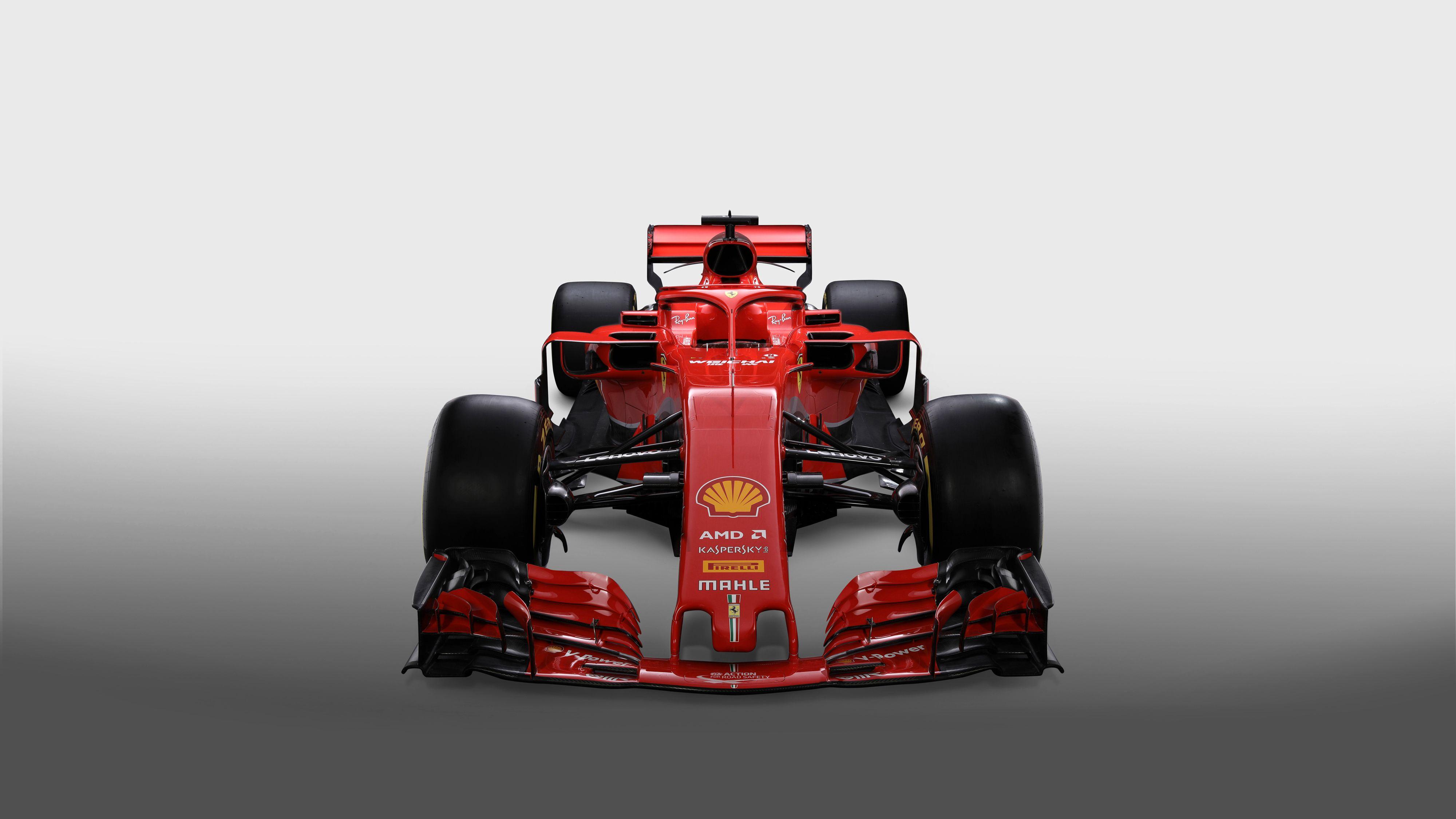 Wallpaper Ferrari SF71H, F1 Formula One, F1 cars, 4K
