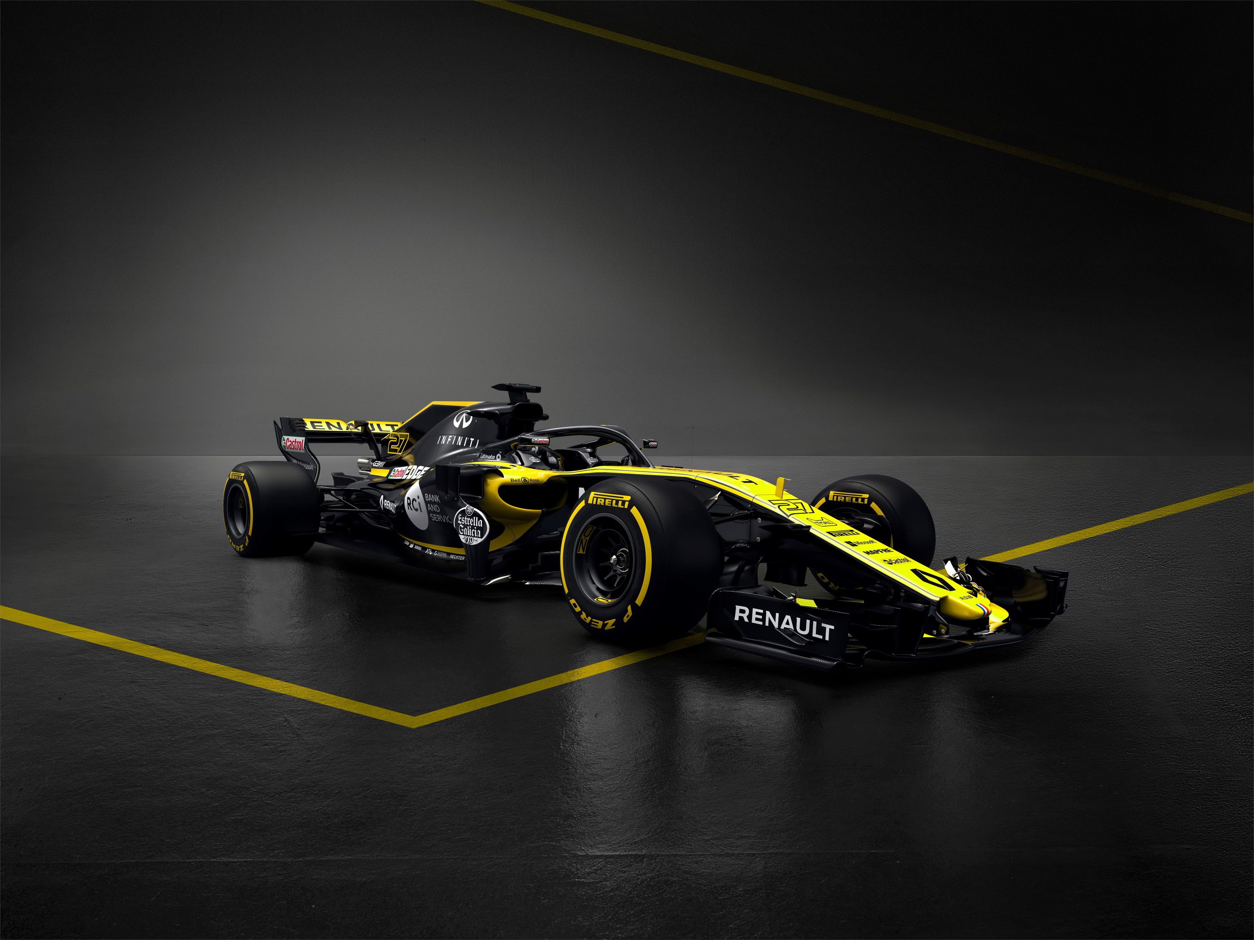 Wallpaper Renault R.S. F1 Formula One, F1 cars, 4K