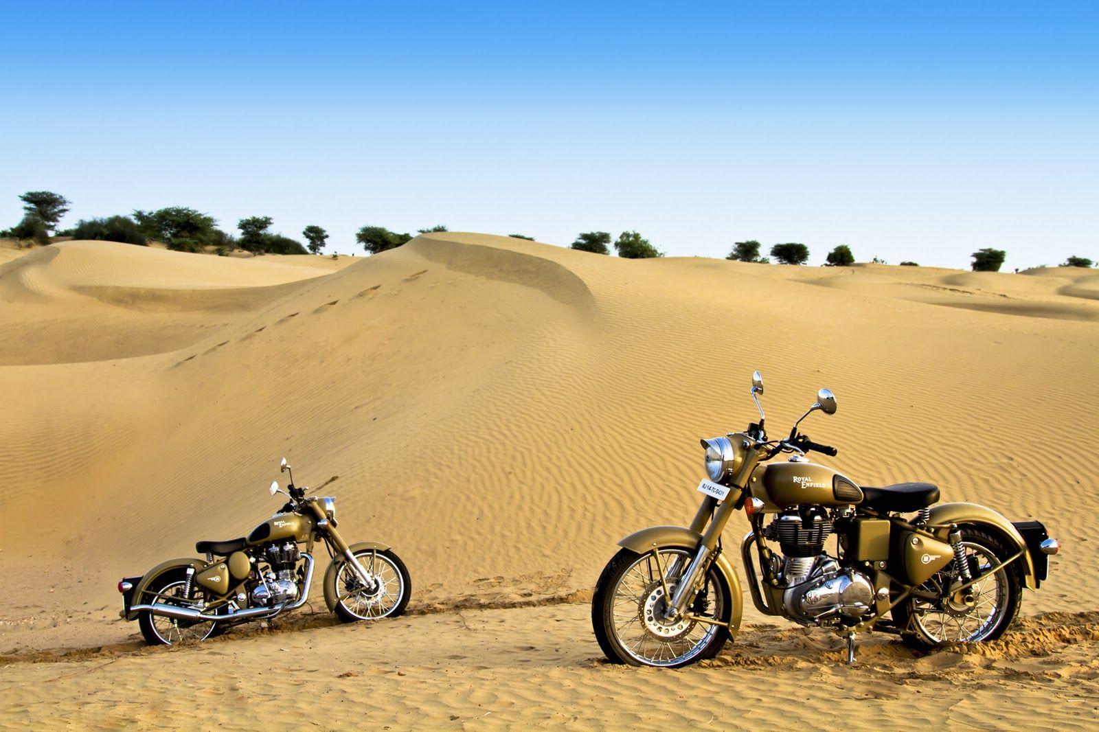 A Time To Ride: Royal Enfield's Desert Storm and Classic Chrome.