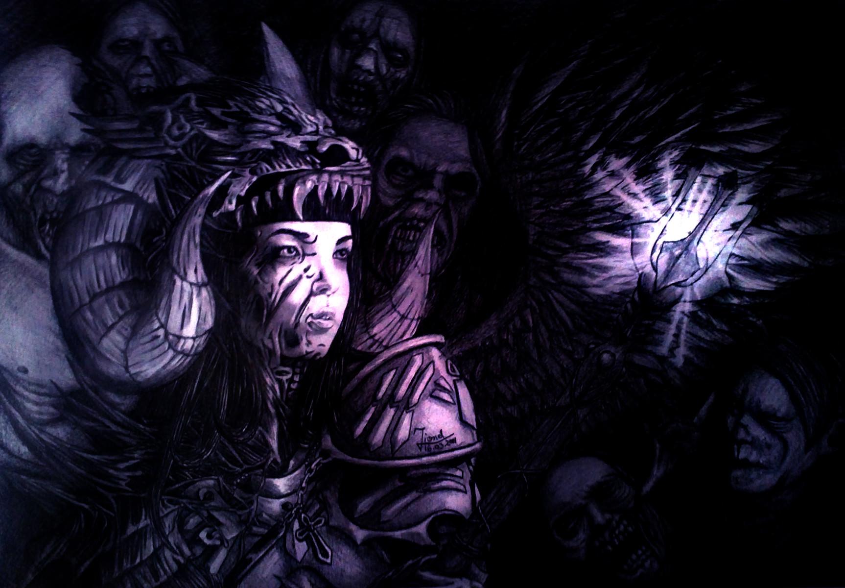 Angel or Demon wallpaper from Fantasy wallpaper