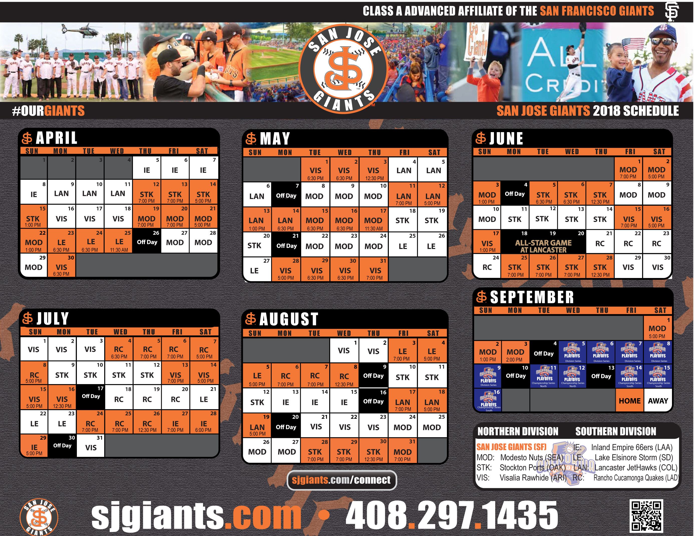 Download the Giants 2018 Schedule Wallpaper