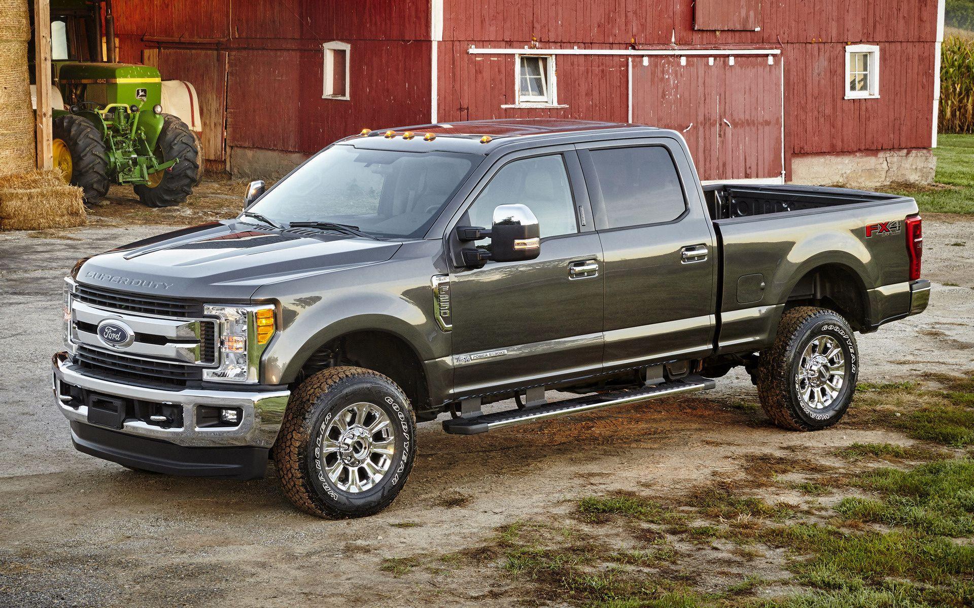 Ford F 250 XLT FX4 Crew Cab (2017) Wallpaper And HD Image