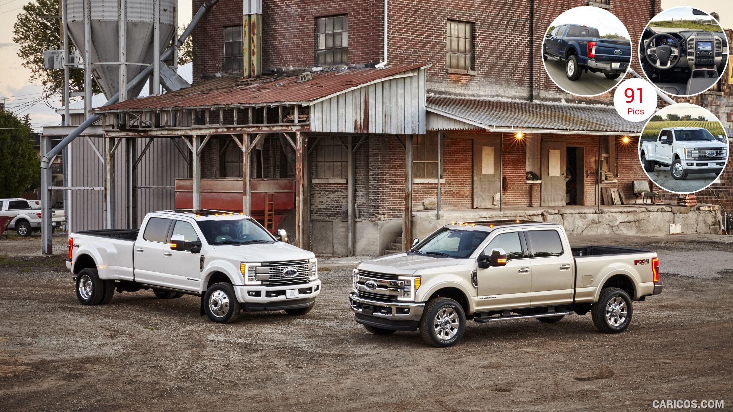 Ford F 450 Super Duty Platinum And F 350 Super Duty King Ranch