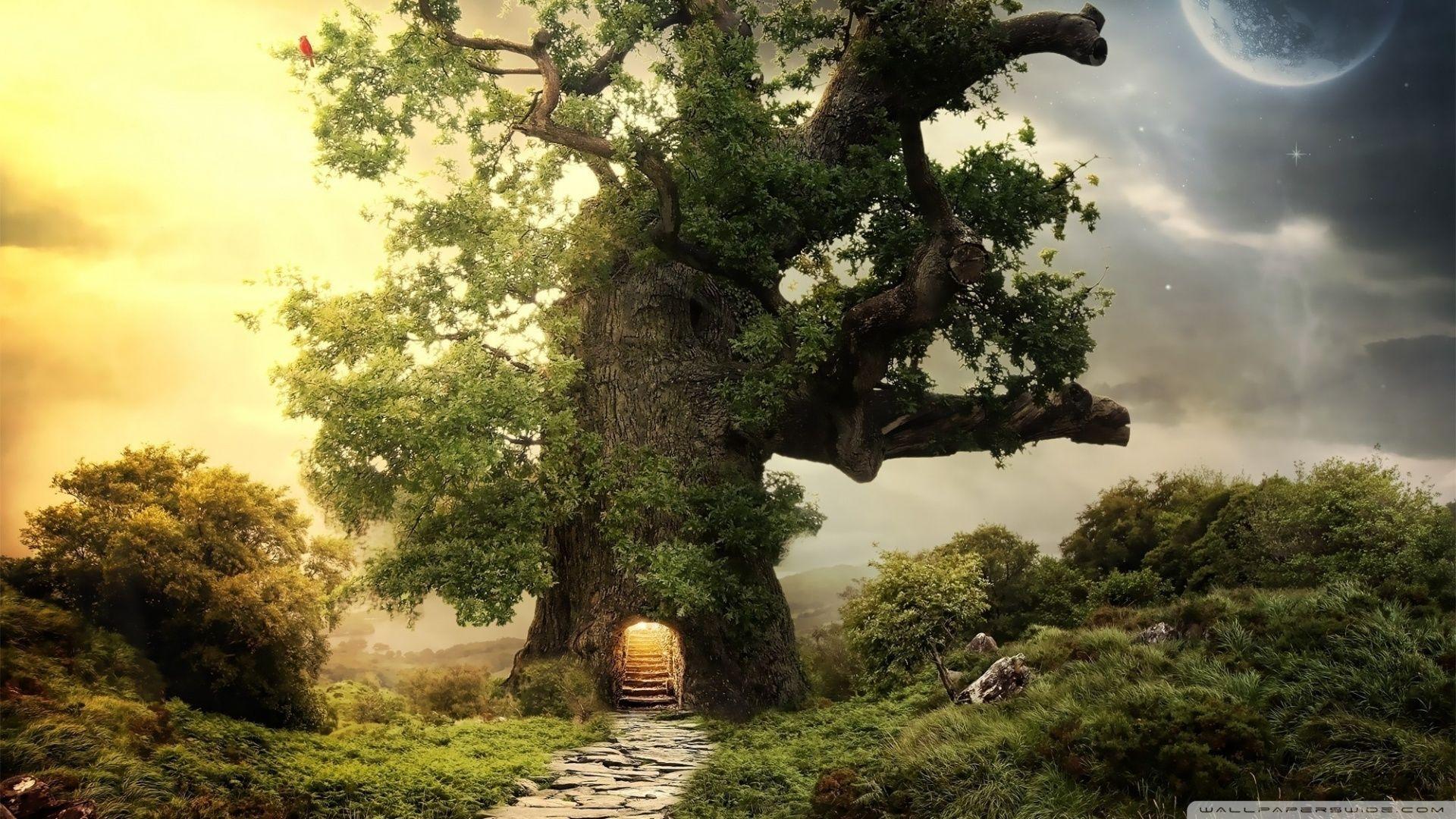 Tree House ❤ 4K HD Desktop Wallpaper for