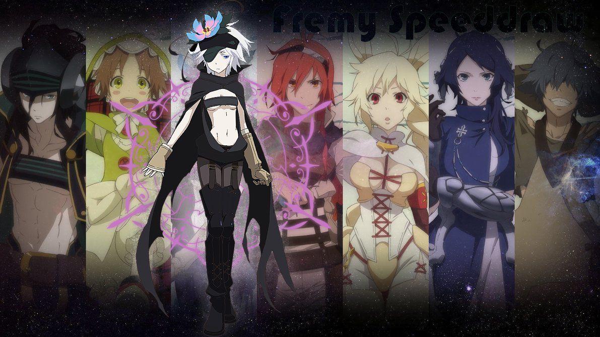 Fremy, Speeddraw, Anime, Braves of the Six, Braves of the Six Flowers, Gun,  Girl, HD wallpaper