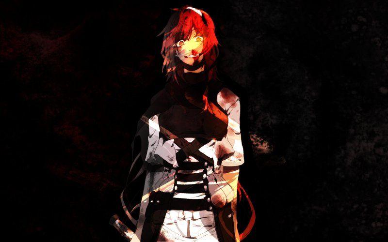 Desktop wallpaper anime boy, dark, adlet mayer, rokka no yuusha, HD