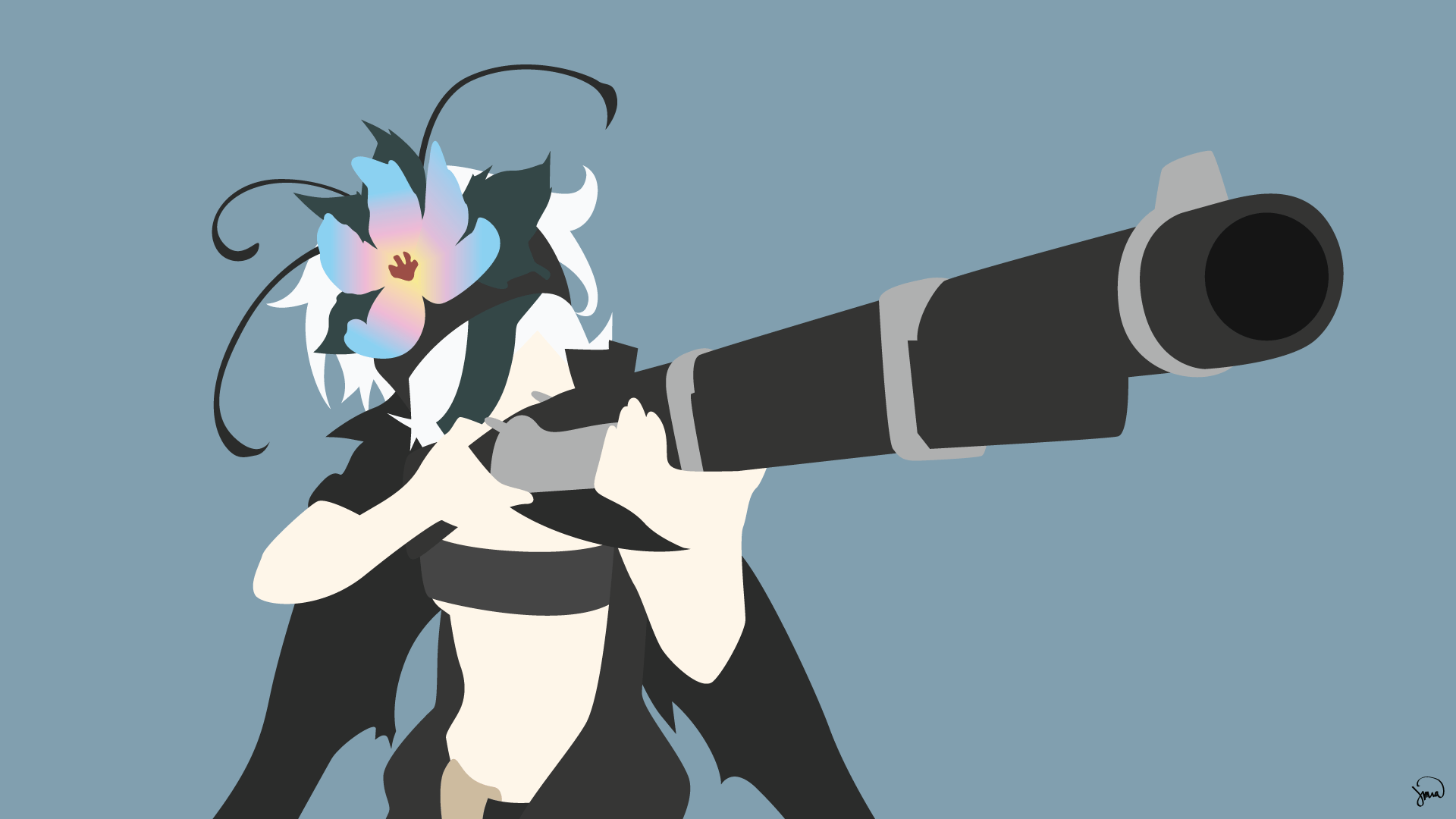 Rokka no Yuusha, #Fremy Speeddraw, #minimalism. Wallpaper No