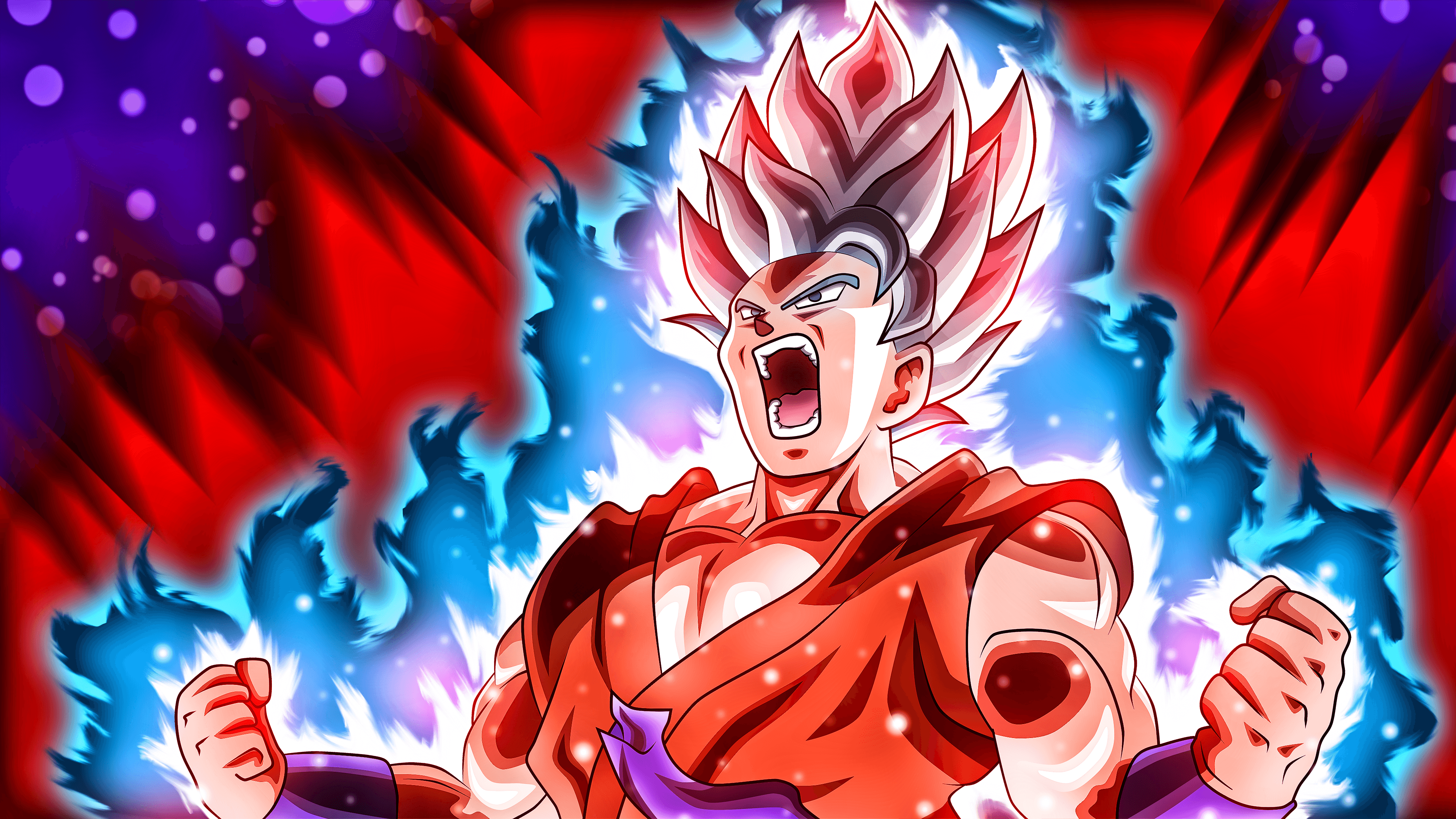 Son Goku Super Saiyan Blue Kaioken Png - 1024x1536 PNG Download