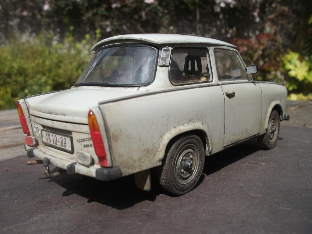 Trabant с человек