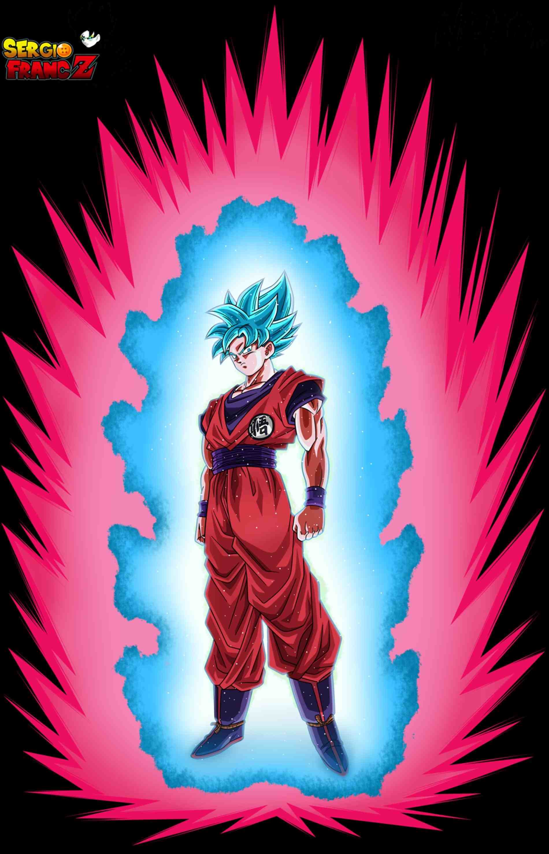 Goku Super Saiyan Blue Kaioken X20 Wallpaper