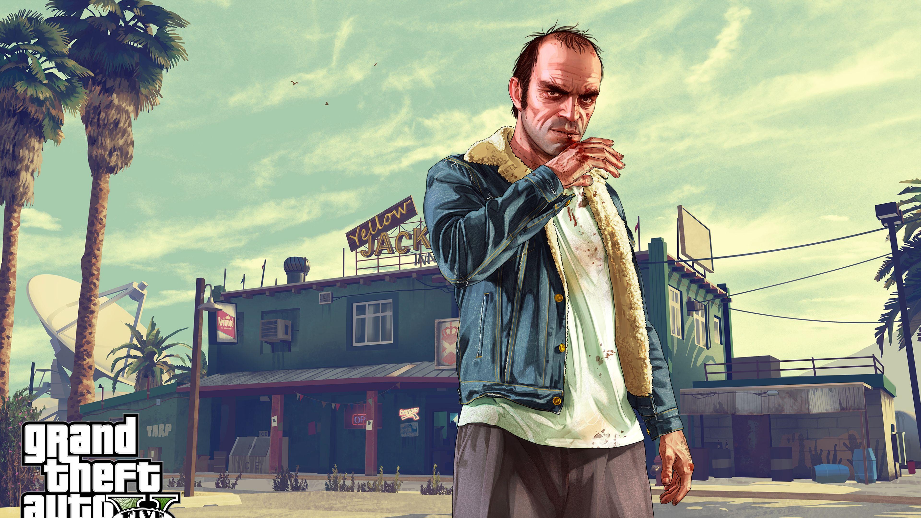 Grand Theft Auto Trevor, HD Games, 4k Wallpaper, Image