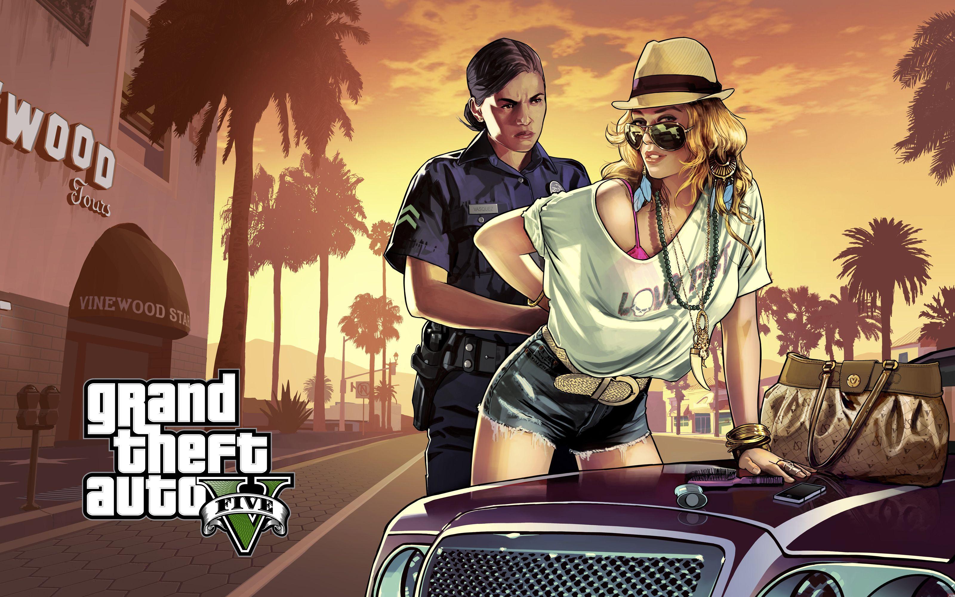 Grand Theft Auto Five 5 Wallpaper HD